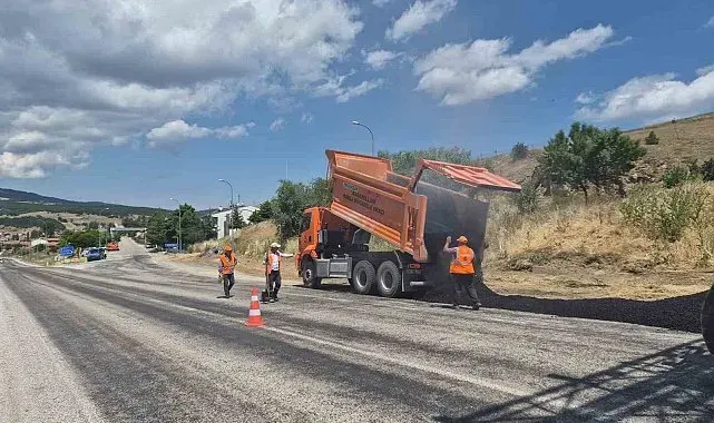 Jandarmanın yol kontrol noktası yenilendi