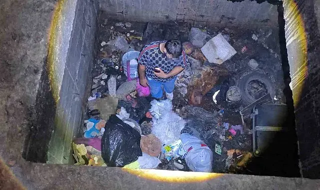 İhtiyaç gidermek için girdiği inşaatta 4 metrelik kuyuya düştü