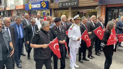 Zonguldak'ta 19 Eylül Gaziler Günü Kortej Yürüyüşü ile Kutlandı