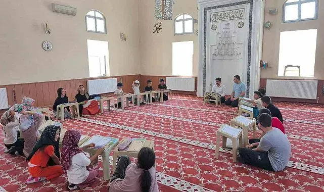 Sivrihisar'da yaz Kur'an kursları heyecanı başladı