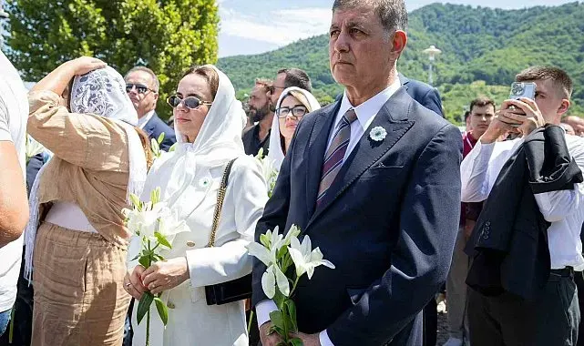 Başkan Tugay Srebrenica Katliamı'nı anma törenlerine katıldı