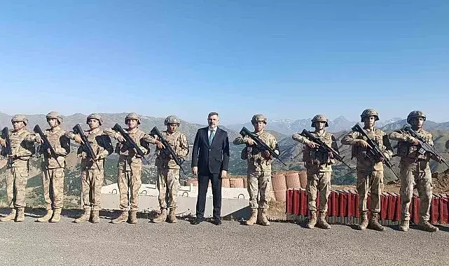 Bakan Çiftçi sınırın sıfır noktasında: "'Terörsüz Türkiye' projesi hayata geçmiştir ve kararlılıkla devam ederek başarıya ulaşacaktır"