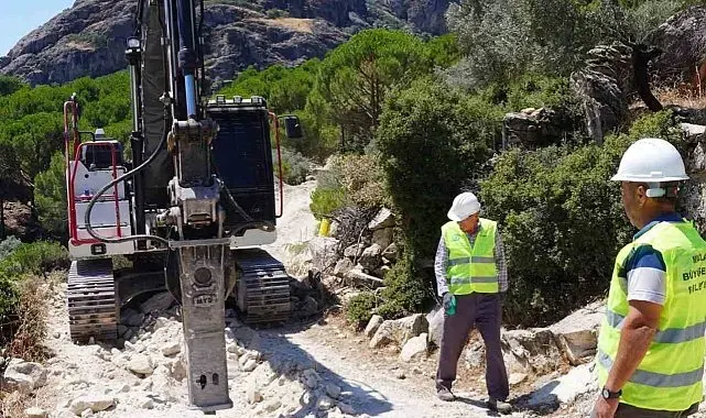 Milas'ta 75 yıllık içme suyu altyapısı yenileniyor