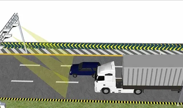 Kocaeli'deki 4 ana arterde kamyon ve tır trafiği 724 elektronik olarak izlenecek
