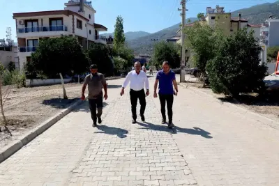 Bozdoğan’da Doğalgaz Sonrası Bozulmuş Yollar İçin Çalışmalar Başlatıldı