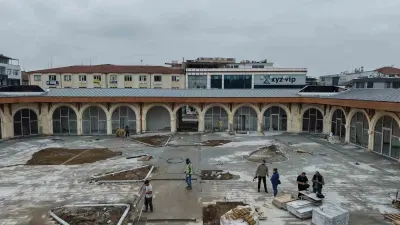 Düzce'de Cedidiye Kent Meydanı Projesinde Sona Doğru