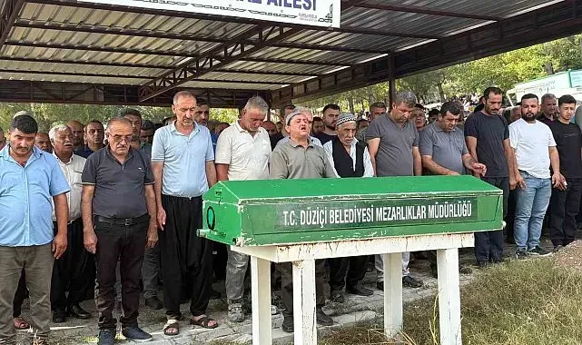 Osmaniye'de iş kazasında hayatını kaybeden stajyer öğrenci gözyaşlarıyla defnedildi