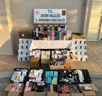 Kuşadası’nda 4 Milyon TL Değerinde Kaçak Kozmetik Operasyonu