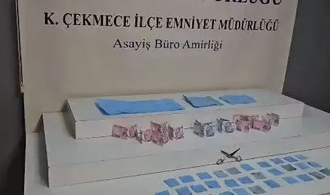 Küçükçekmece'de bir eve uyuşturucu operasyonu: 1 şahıs tutuklandı