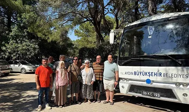 Görme engelliler Dilek Yarımadası Milli Parkı'nda doğayla buluştu