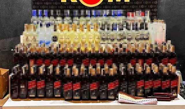 Bursa'da sahte içki operasyonu: 370 şişe sahte içki ve 600 litre etil alkol ele geçirildi