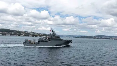 TCG Işın Gemisi Görevini Tamamlayıp İstanbul'a Döndü