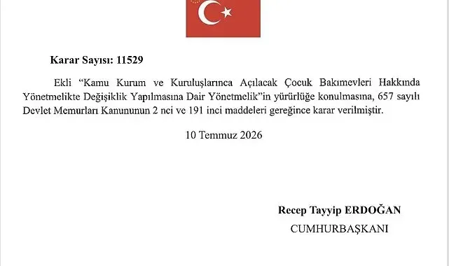 Kamu kurum ve kuruluşlarında çocuk bakımevleri yaygınlaştırılacak