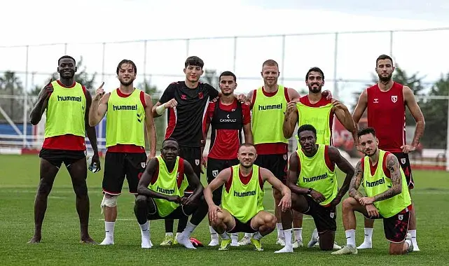 Samsunspor, yeni sezon hazırlıklarını sürdürdü