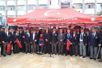Ordu'da 19 Eylül Gaziler Günü Çeşitli Etkinliklerle Kutlanmaya Başlandı