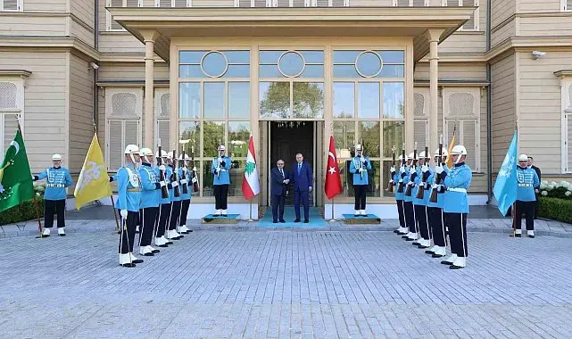 Cumhurbaşkanı Erdoğan, Lübnan Başbakanı Selam'ı kabul etti