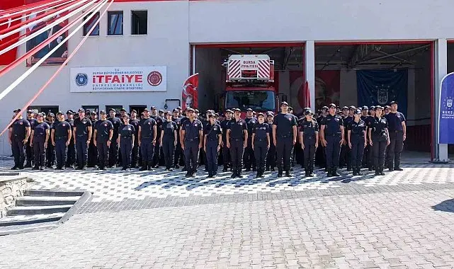 Büyükorhan'a tam donanımlı itfaiye binası