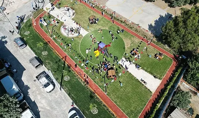 Başkan Arıkan'ın söz verdiği Akçakonak'taki park projesi tamamlandı
