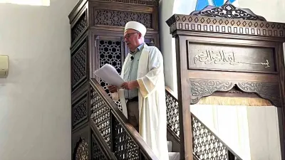 Sinop'ta 44 Yıllık İmam Kamil Binal Cuma Hutbesiyle Veda Etti