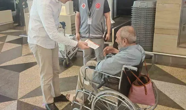 Suudi Arabistan'da yaklaşık 40 yıldır mahsur kalan Ali Baybaş Türkiye'ye doğru yola çıktı