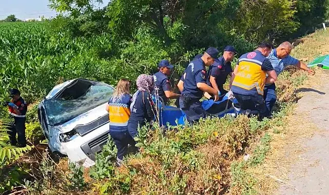 Aksaray'da otomobil takla attı: 3 ölü, 1 yaralı