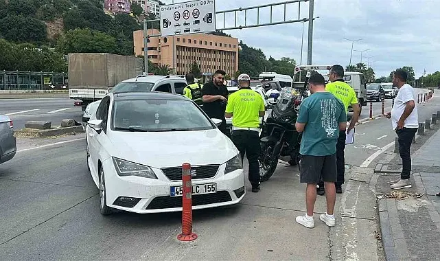 Samsun'da maddi hasarlı trafik kazası