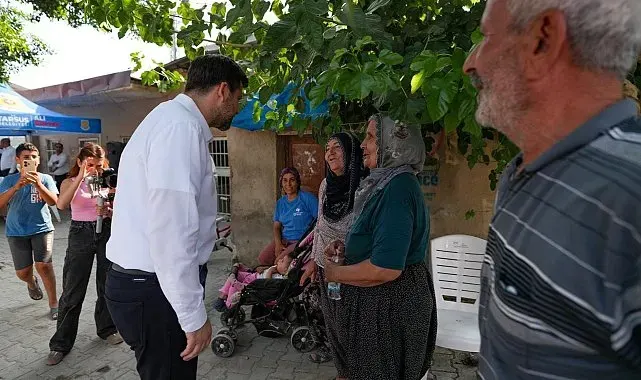 Tarsus'ta kırsal mahallelerde yol çalışmaları sürüyor