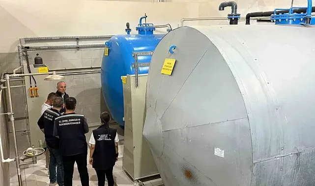 İçme Suyu Arıtma Tesisinde çevre denetimi yapıldı