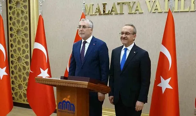 Bakan Işıkhan Malatya'da temaslarına başladı