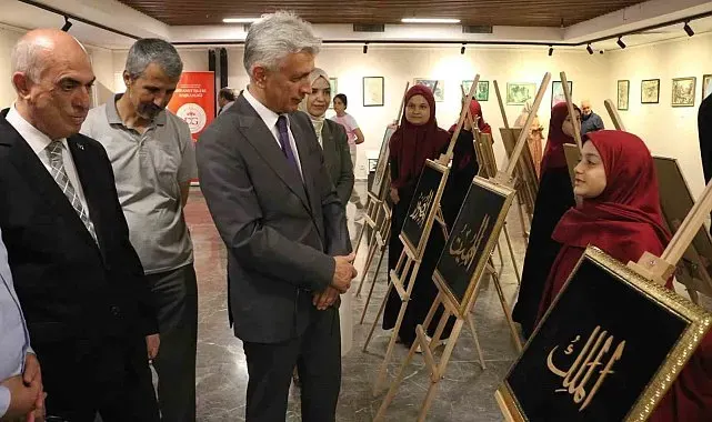 Mersin'de Hz. Peygamber'in 1500. doğum yılına özel 'Mucize' sergisi açıldı