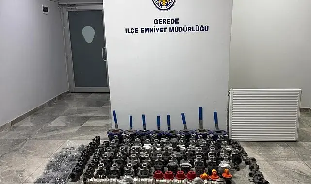 Bolu'da şantiyeden çaldığı 2,5 milyon liralık malzemeleri satmak isterken yakalandı