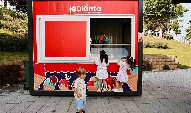 Küçükçekmece Belediyesi'nden yaza özel tatlı hizmet: "Külahta " hizmete açıldı
