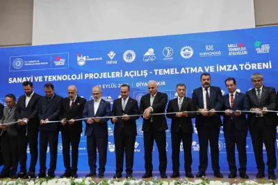 Bakan Kacır Diyarbakır'da: 20 Proje Hizmete Alındı, Yeni Yatırımların Temeli Atıldı