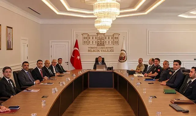 Bilecik'te terörden trafiğe güvenlik gündemi değerlendirildi