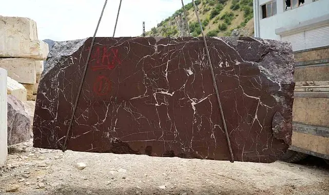 Gümüşhane'nin mermeri Çin, Hindistan ve İtalya pazarında