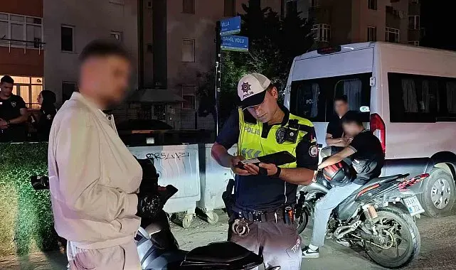 Tekirdağ'da geniş çaplı huzur uygulaması: Çok sayıda sürücüye cezai işlem uygulandı