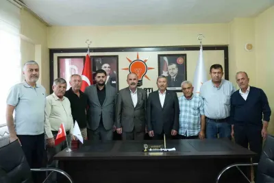 Darende Belediye Başkanı Alican Bozkurt'tan AK Parti İlçe Başkanı'na Ziyaret