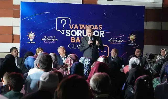 Başkan Özlü mahalle toplantılarını Sancaklar ile sürdürdü