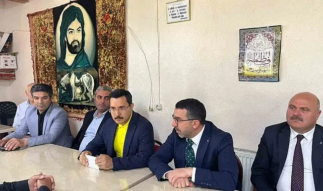 Milletvekili Çalkın Akyaka'da muhtarlar ve vatandaşlarla buluştu