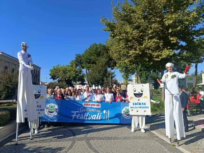 Edirne'de Topraktan Sofraya Lezzet Yolculuğu Başladı