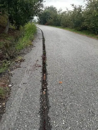 Zonguldak Sofullu Köyü'nde Kazılan Yol Tepki Çekti