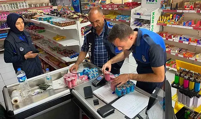 Erzincan'da 372 markete eş zamanlı denetim: tarihi geçmiş ürünler imha edildi