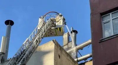Beyoğlu'nda 6 Katlı Restoranda Korkutan Yangın