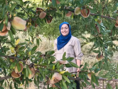 Tunceli'de Kadın Girişimcinin Başarı Hikayesi: Atıl Araziler Devlet Desteğiyle Badem Bahçesine Dönüştü