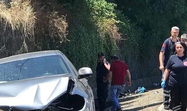 Giresun'da otomobil ile motosiklet çarpıştı: 1 ölü,3 yaralı
