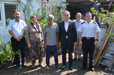 Bayındır Kaymakamı Murat Mete’den 19 Eylül Gaziler Günü'nde Anlamlı Vefa Ziyareti