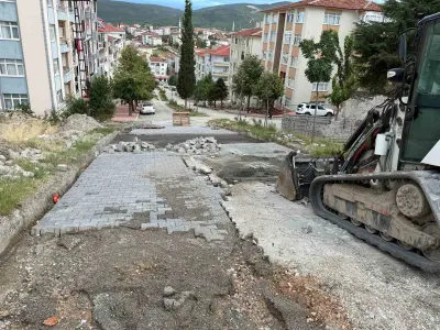 Boyabat'ta Bozuk Yollar İçin Onarım Çalışması Başlatıldı