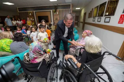 Mezitli'de Nesiller Arası Dayanışma ve Buluşma Gerçekleştirildi