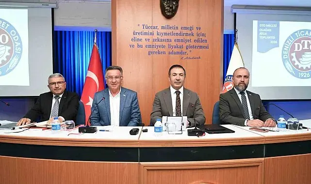 DTO Başkanı Erdoğan: "Denizli'miz üretmeye, ihracat yapmaya ve büyümeye devam ediyor"