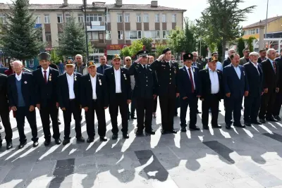 Tomarza’da 19 Eylül Gaziler Günü Törenlerle Kutlandı